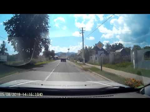 Traseu de la Marginea la Salina Cacica filmare in timp real si starea asfaltului   Bucovina 2018