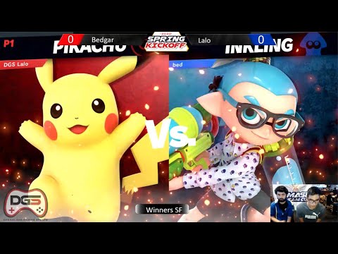 Spring Kickoff Tournament by DGS - Winners Semi Finals - Lalo (Pikachu) vs Bedgar (Inkling)