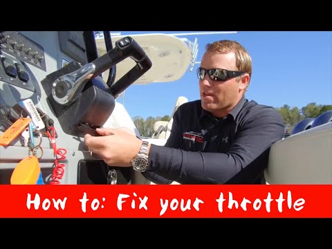 How to: Stop your Yamaha throttle from drifting back.