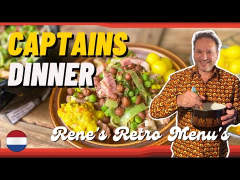 Captains Dinner. Ouderwets Comfort Food met kapucijners en spek.