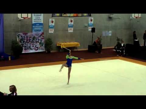 Florence corde Nationale B Cadette Région individuelles 2014 Carros