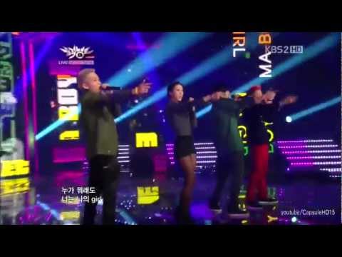[120113] Electroboyz ft. Brave Girls - Ma Boy 2 (Music Bank)