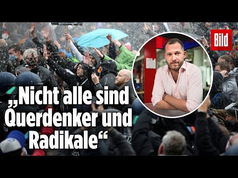 „Querdenker“-Demo in Berlin: Deshalb gingen die Menschen auf die Straße