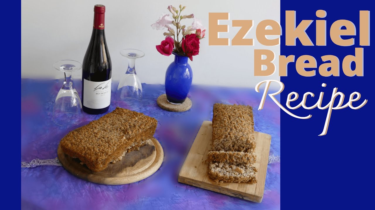 Sprouted Sourdough Ezekiel Bread Recipe- No Flour & No Yeast!