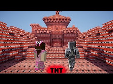 PopularMMOs Pat and Jen Minecraft MUTANT SQUID CHALLENGE GAMES Lucky Block Mod Modded Mini Game