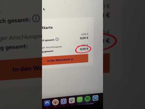 Kostenlose o2 Sim Karte mit unbegrenztem Datenvolumen #sparen #shorts #angebote #o2 #gratis