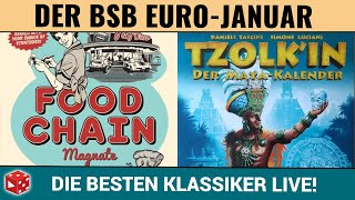 Euro Klassiker im Januar: Food Chain Magnate 🍔🍕🍟🧋- Live Let's Play