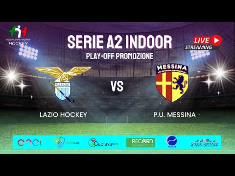 A2 Indoor Play-off promozione: Lazio Hockey-PU Messina 1 - 5