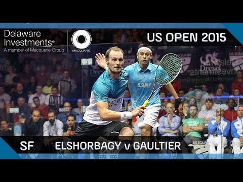 Squash: Delaware Investments US Open 2015 - SF Highlights - Elshorbagy v Gaultier
