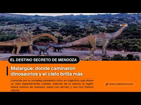 Malargüe: donde caminaron dinosaurios y el cielo brilla más