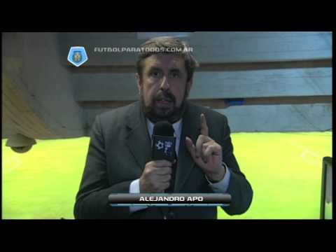 El análisis de Alejandro Apo. Boca 3 - Godoy Cruz 0. Fecha 12. Torneo Final 2014. FPT