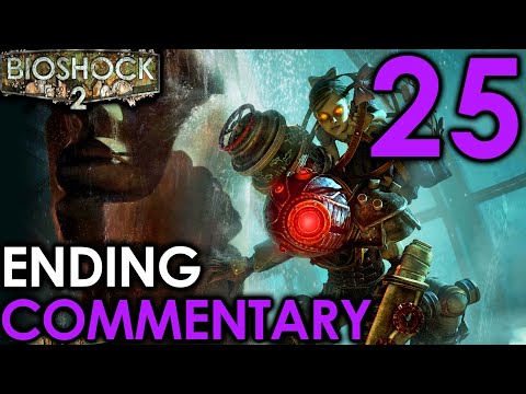 Bioshock 2 Commentary Walkthrough - Part 25 - Final Showdown Vs Lamb + Ending PC 4K Remaster