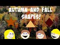Learn Shapes Song 5 (Autumn) - Educational Music Video for Kids - Jack Stanley's Paint Videos