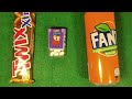 Unpacking Love Is Sweet Pads Fanta Drink And Twix Dual Chocolate Pad ASMR In Latex Gloves