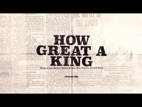 Thumbnail for How Great A King video