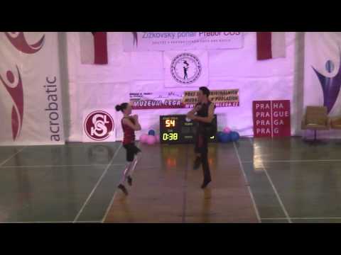 Michal HORÁK Tereza JEŘÁBKOVÁ, finále junior