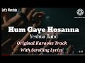 Hum Gaye Hosanna Karaoke Hindi Gospel / Christian Song | Cameron Mendes | Original Track With Lyrics