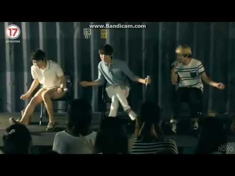 140712 Seokmin, Jisoo & Seungkwan - "Sweet Rice Cake" by 10cm & Haha