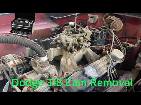 Dodge 5.2/318 Camshaft Removal - 1968 Dodge Dart GT - $3k Hooptie Drag Challenge