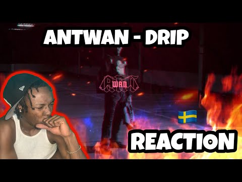 AMERICAN REACTS TO SWEDISH RAP! Antwan - Drip (ENGLISH SUBTITLES)