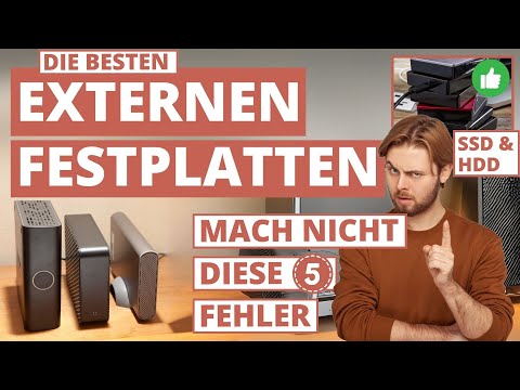 Best external hard drive - 5 mistakes when buying