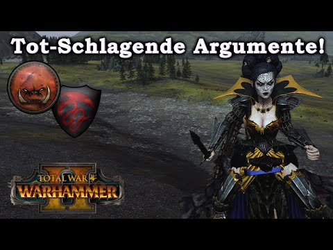 Totschlagende Argumente! Vampirfürsten vs Grünhäute - Total War: Warhammer 2 Multiplayer