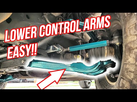 Replacing Lower Control Arms with Torsion Bars is EASY Silverado Sierra 01-16