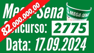 ???? Mega-Sena de 17/09, Resultado MEGA-SENA, MEGA-SENA de hoje,