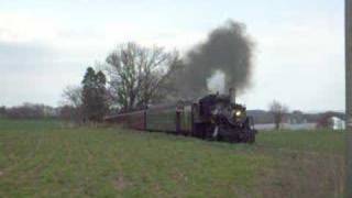 preview picture of video 'CN 89 on the Strasburg Railroad'