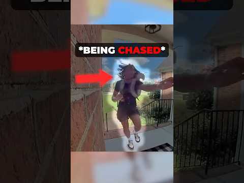 The Thing Chasing Him Will Surprise You 😭