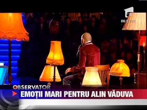 Emotii mari pentru Alin Vaduva 21 DECEMBRIE 2011