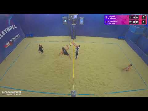 19:50 I. Skrynnik / M. Bedukha - A. Antonenko / I. Horiaiev 18.03.2023 | Winners Beach Volleyball