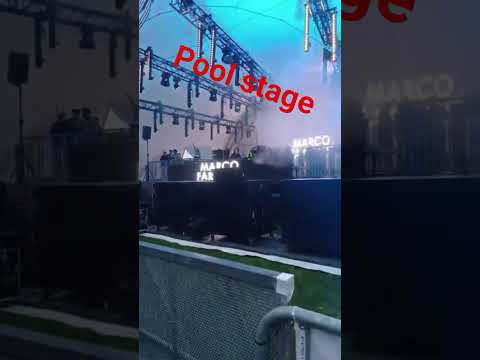 world club dome Festival 2025 Pool stage with Marco f... #foryou #rave #ravinglifestyle #trending