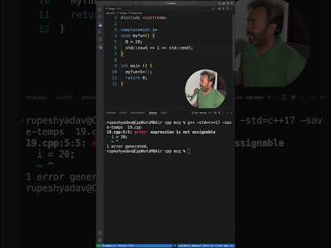 const template specialization in c++