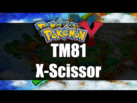 Pokemon X&Y - Where to get TM81 X-Scissor