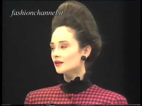 "Genny" Autumn Winter 1988 1989 Milan 1 of 2 pret a porter woman by FashionChannel