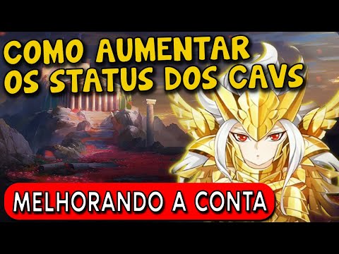 COMO MELHORAR SUA CONTA E OS STATUS DOS CAVALEIROS AO MÁXIMO - SAINT SEIYA AWAKENING