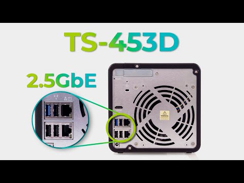 Hasta 56 TB en red 2.5GbE - Review QNAP TS-453D