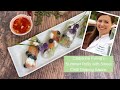 Summer Rolls With Sweet Chilli Dipping Sauce Catherine S Summer Recipes