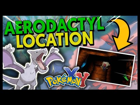 HOW TO GET AERODACTYL ON POKEMON X AND Y