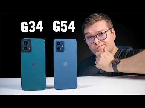 MOTO G34 vs MOTO G54 | Comparativo