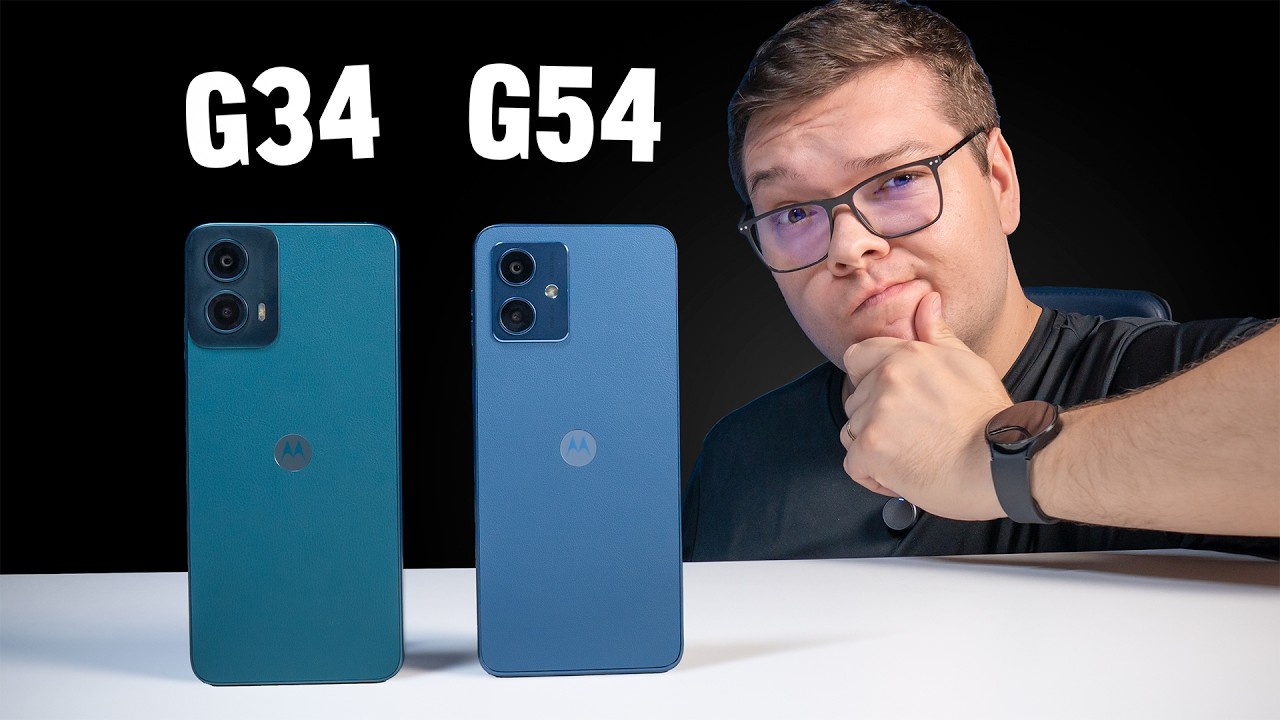 MOTO G34 vs MOTO G54 | Comparativo