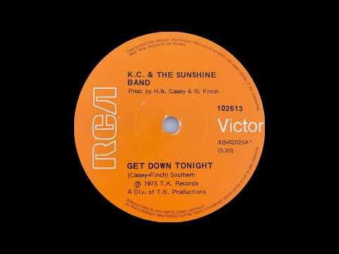1975: K.C. & The Sunshine Band - Get Down Tonight - 45