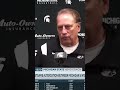Tom Izzo GOES OFF on notion that handshake lines should be removed from game #shorts