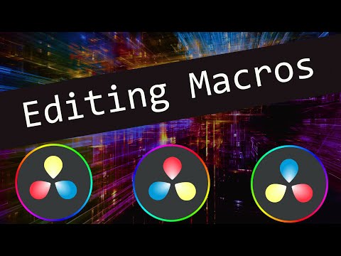 Editing Macros ← DaVinci Resolve ← Socratica