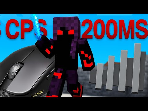 Vincere alle BedWars con il PEGGIOR SETUP (6 CPS e 200ms!)