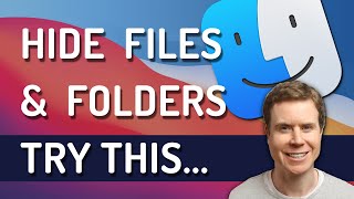 Hide Files, Folders, Apps & Drives on Mac - The EASY Way...