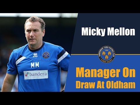 INTERVIEW | Micky Mellon Post Oldham Athletic (A)