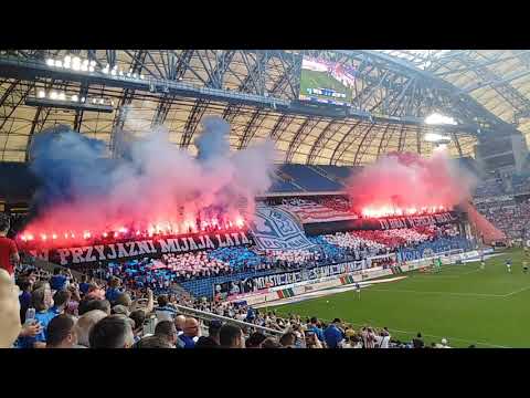 Lech - Cracovia oprawa 2019