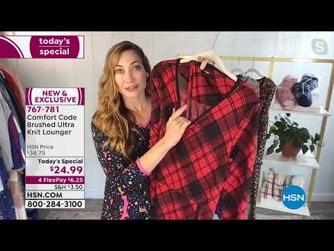 HSN | Comfort Code by Cuddl Duds 01.06.2022 - 02 PM